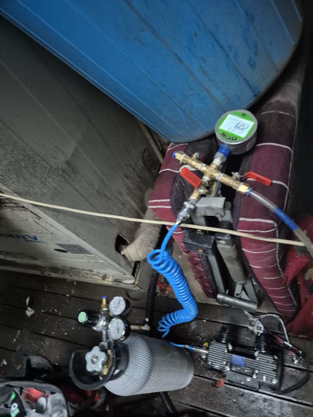 배관누수 시공사례 - 양천구 신정동  냉수 수도배관 탐지 공사