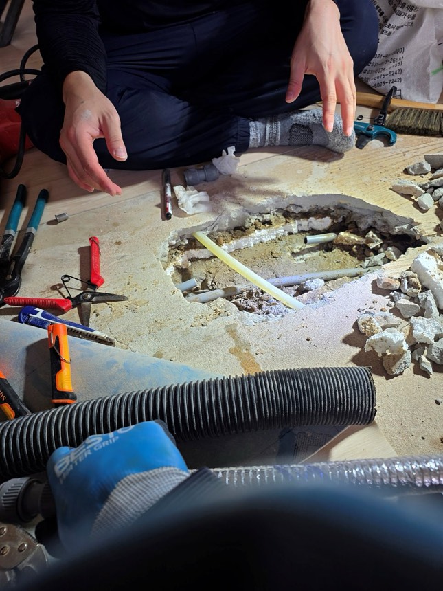 누수탐지업체 시공사례 - 노원구 공릉동 누수탐지 아래층 천장누수 해결 사례